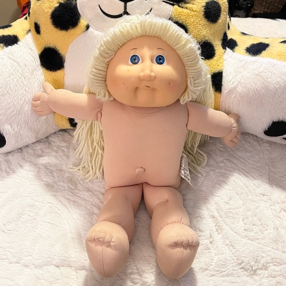 Poupée Patouf Vintage 1982 - Cabbage Patch Kids - Sans Ses Vêtements D'origine